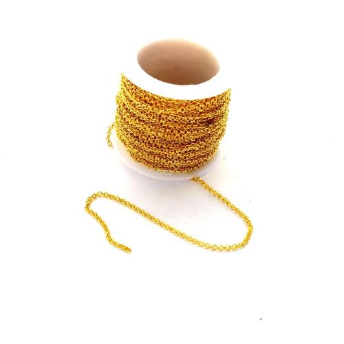 Chaîne belcher or  pour la création de collier ou bracelet