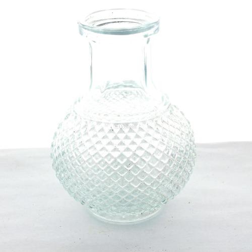Petit vase transparent pour l'art floral