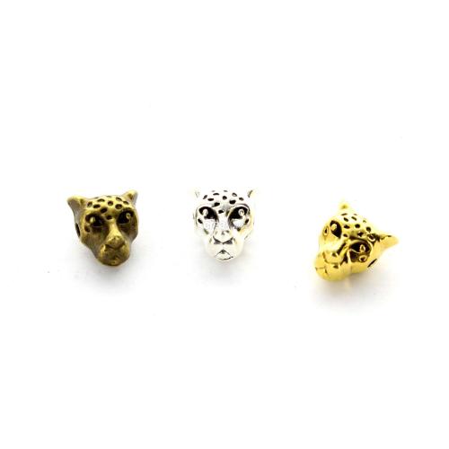 Intercalaire de perles représentant une tête de léopard pour la création de bijoux uniques