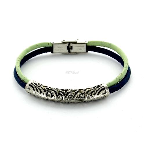 Optez pour un style unique et écologique avec nos bracelets en liège, parfaits pour toutes les occasions.
