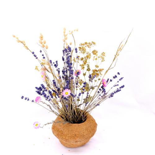 Décoration de Fleurs séchées N3+Vase
