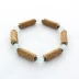 Bracelet artisanal français en bois de noisetier pour un bien être pour les démangeaisons de peau 15cm