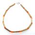 Bracelet de noisetier, fantaisie cheville perle orange Modèle 1 TOUR DE CHEVILLE : 30 cm