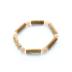 Bracelet de noisetier, pierre de soleil modèle 2/A TOUR DE POIGNET : 15 cm