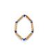 Bracelet de noisetier | Lapis lazuli | Hématite  | Modèle 1 TOUR DE POIGNET : 13 cm