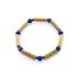 Bracelet de noisetier | Lapis lazuli | Hématite  | Modèle 2 TOUR DE POIGNET : 16 cm