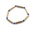 Bracelet de noisetier | Lapis lazuli | Hématite  | Modèle 1 TOUR DE POIGNET : 15 cm
